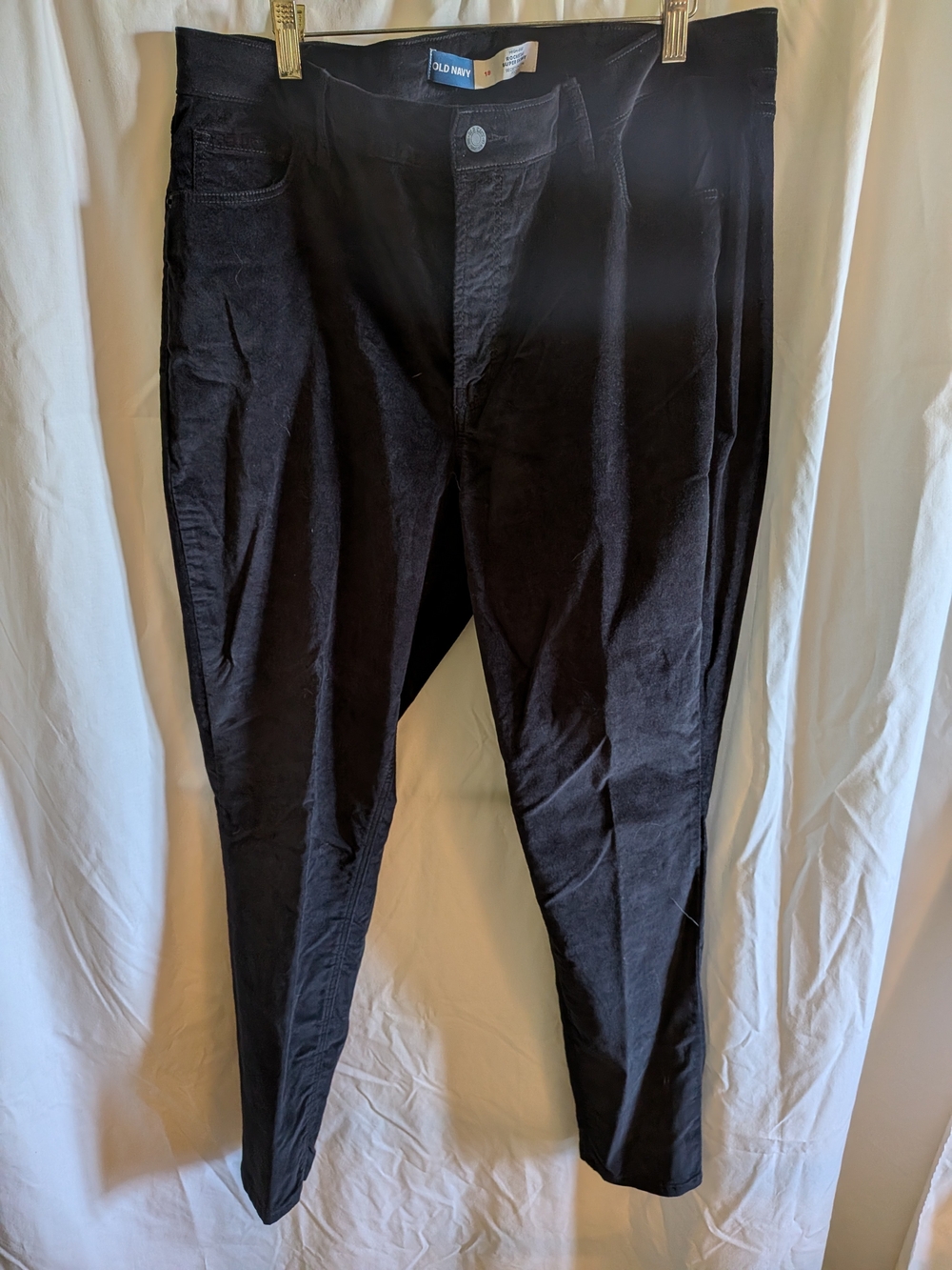 Old Navy Black Corduroy Women's Pants
